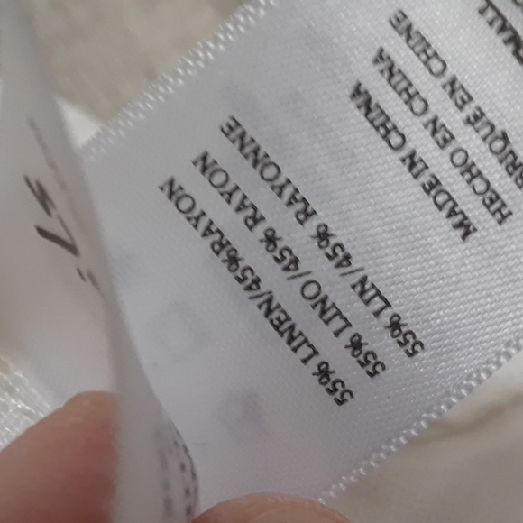 RAILS..CHARLIE..WHITE LIGHTNING LINEN BLOUSE - Picture 8 of 10